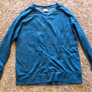 32 Degrees Heat Long-Sleeve Blue Shirt